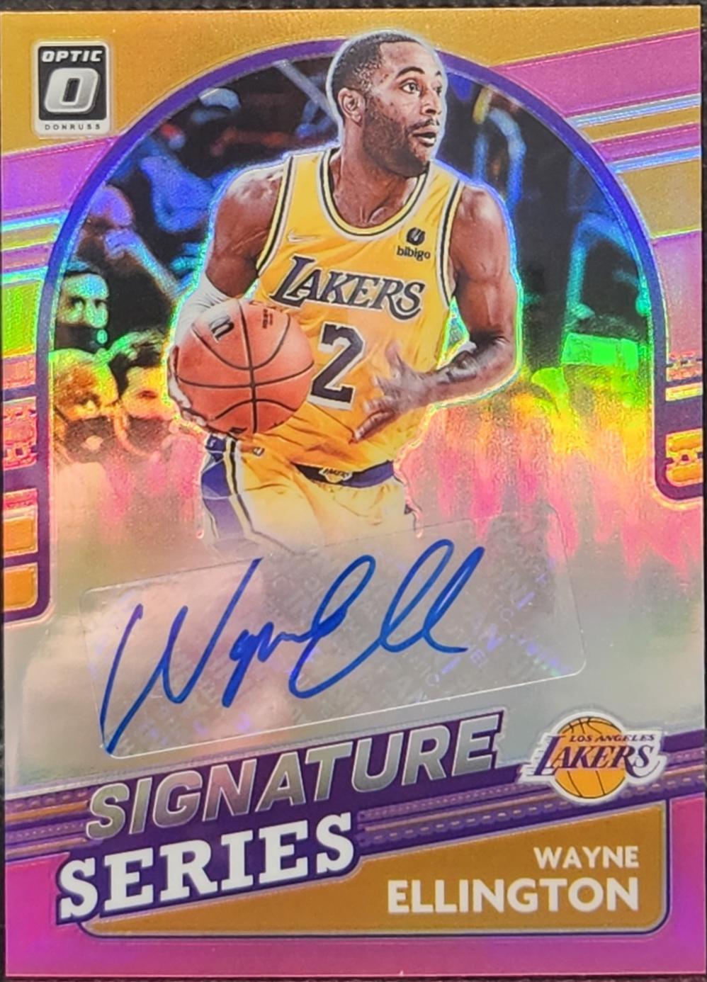 Wayne Ellington [Pink] #SS-WEL