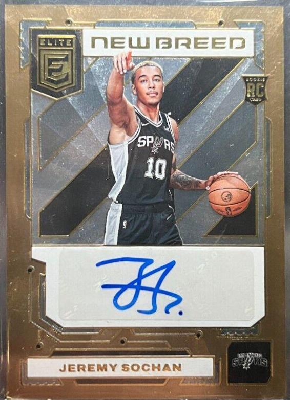 Jeremy Sochan [Gold] #NB-JSC