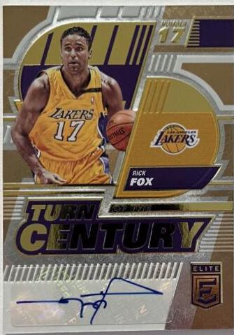Rick Fox [Gold] #TCS-RFX
