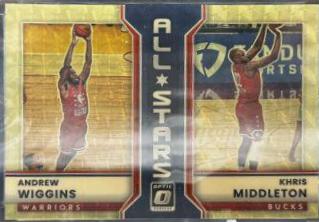 Andrew Wiggins, Khris Middleton [Gold] #7