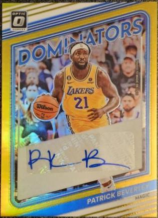 Patrick Beverley [Gold] #DS-PBV