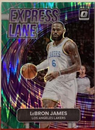 LeBron James [Green Shock] #4