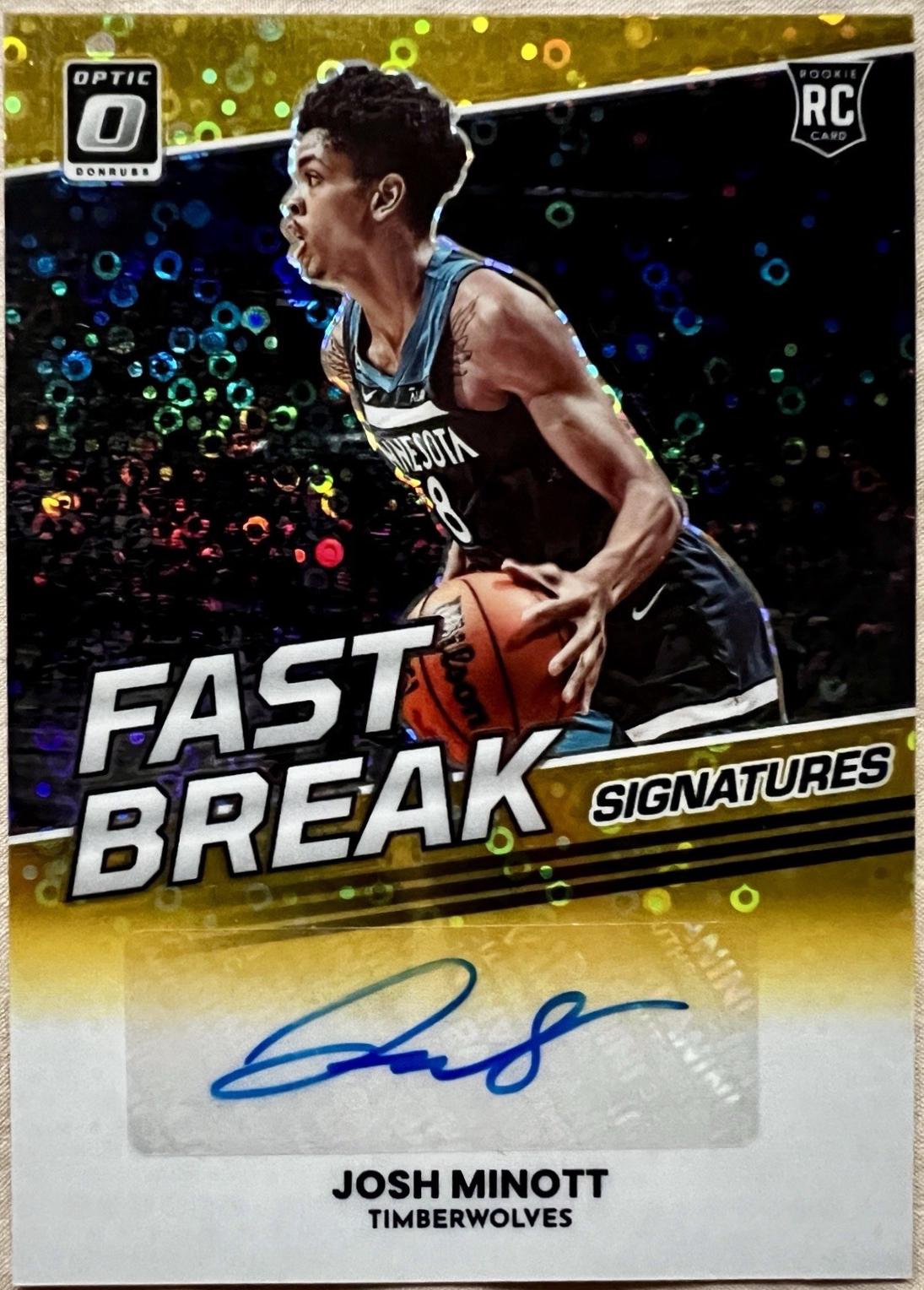 Josh Minott [Gold] #FBS-JMT