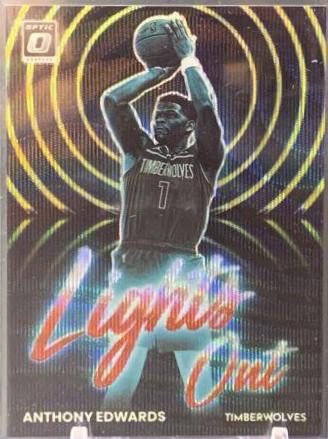 Anthony Edwards [Red Gold Wave] #12