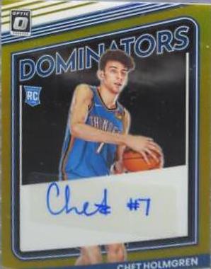 Chet Holmgren [Gold] #RDS-CHG