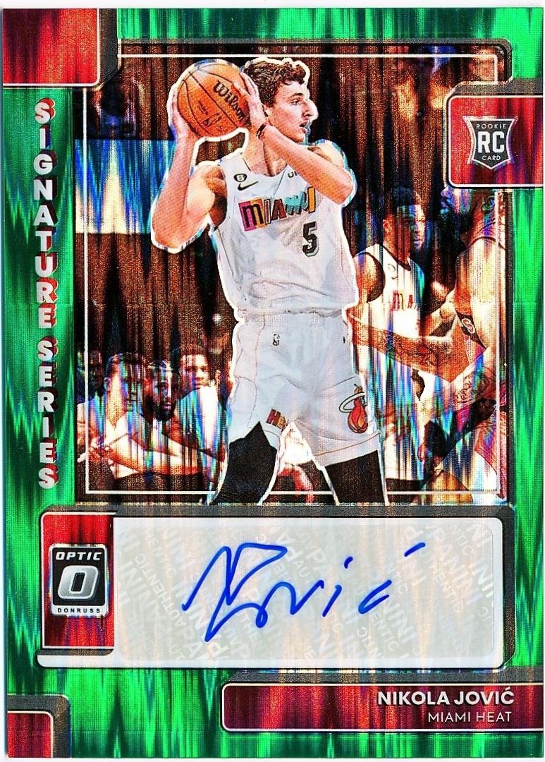 Nikola Jovic [Green Shock] #SS-NJV