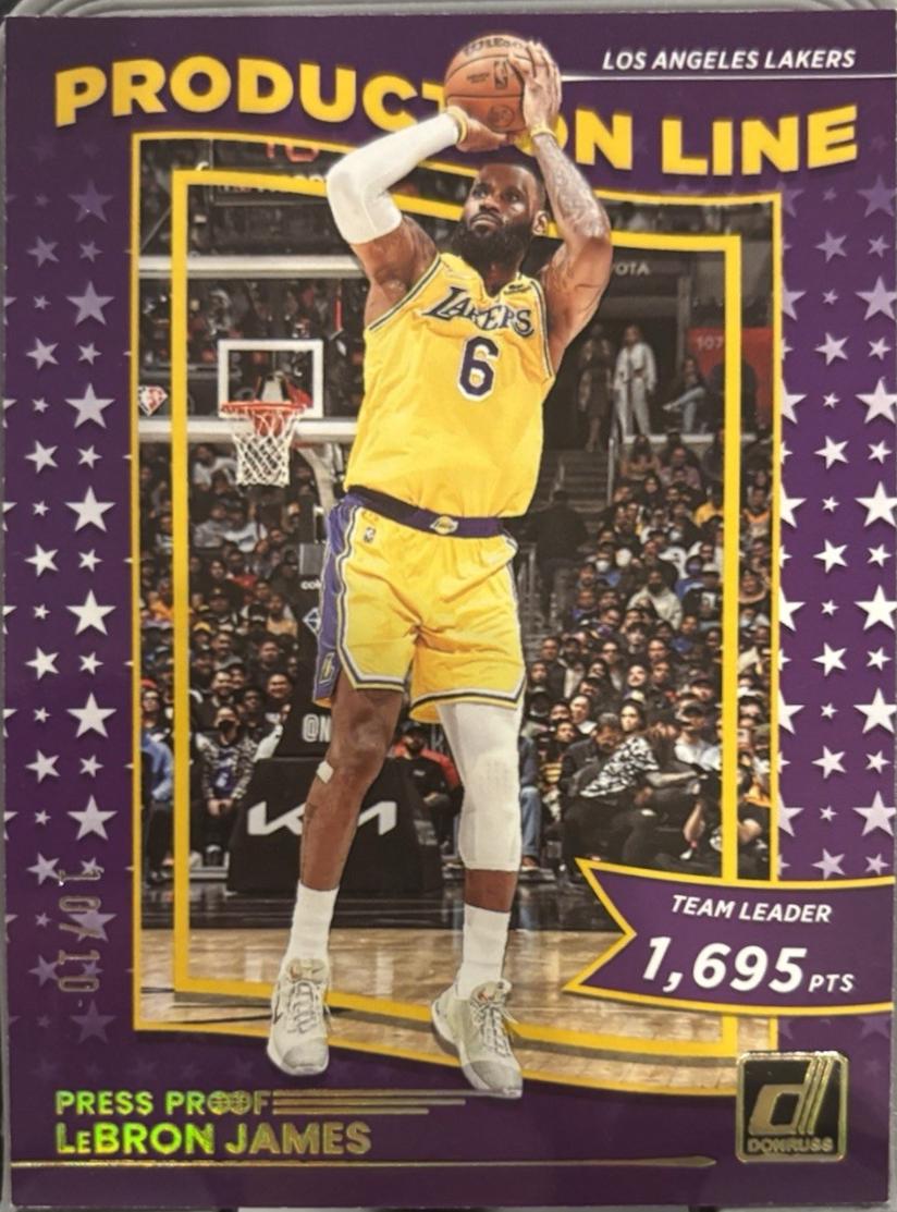 LeBron James [Gold] #1