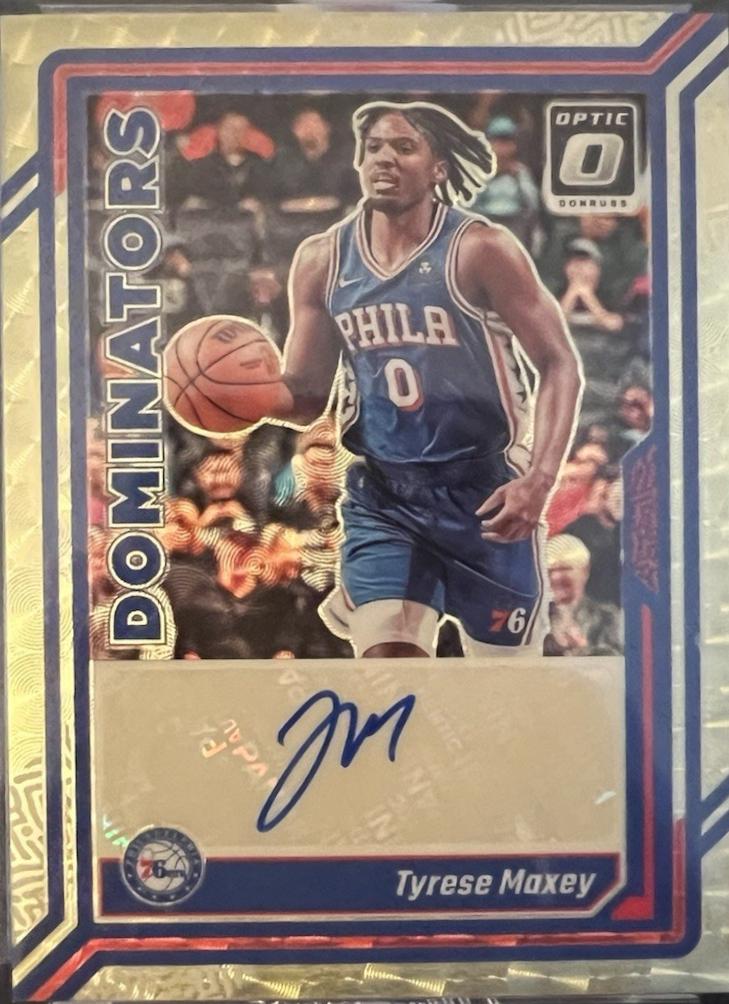 Tyrese Maxey [Gold Vinyl] #DS-MAX