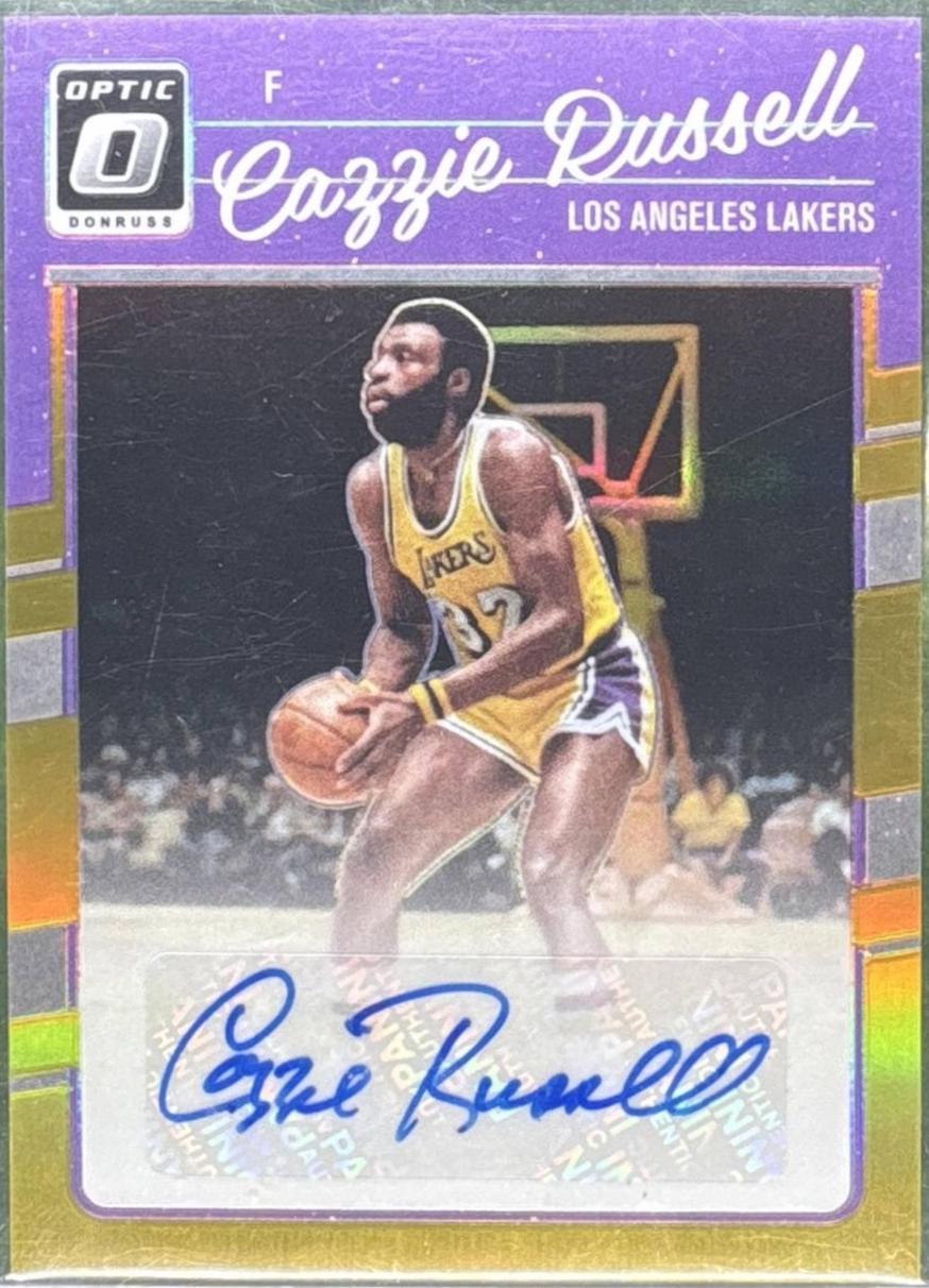 Cazzie Russell [Gold] #RSS-RUL