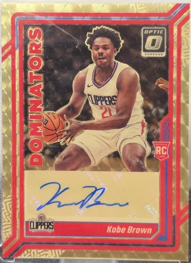 Kobe Brown [Gold] #RDS-BRW
