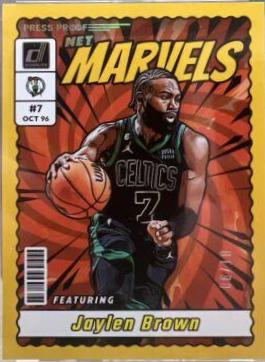 Jaylen Brown [Gold Press Proof] #7