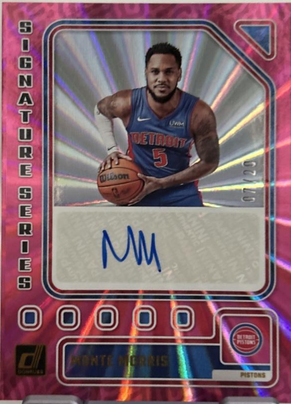 Monte Morris [Pink Laser] #SS-MMD