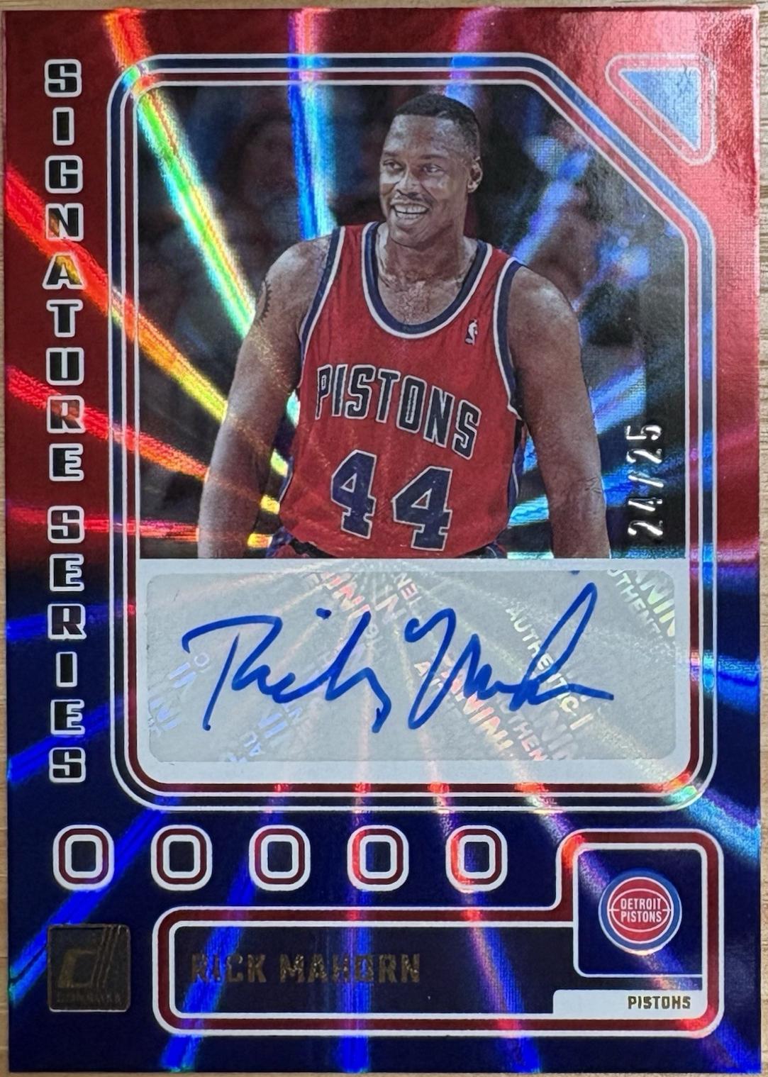 Rick Mahorn [Red Blue Laser] #SS-MAH