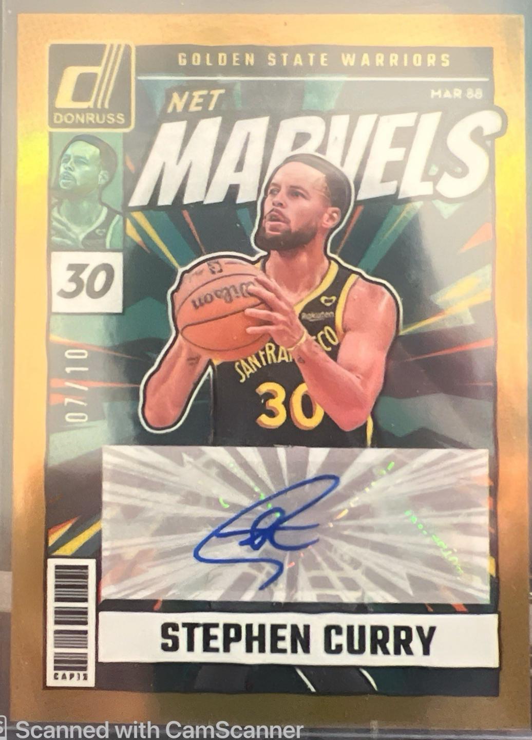Stephen Curry [Gold] #NMS-SCW