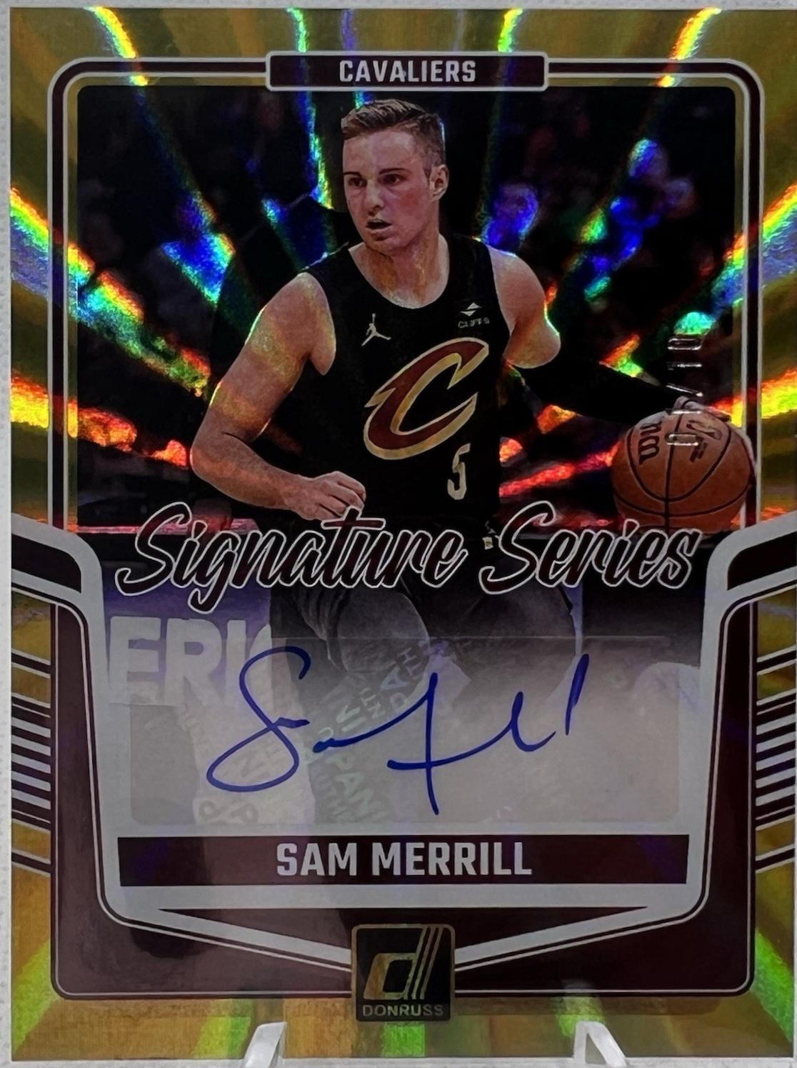 Sam Merrill [Gold Laser] #24