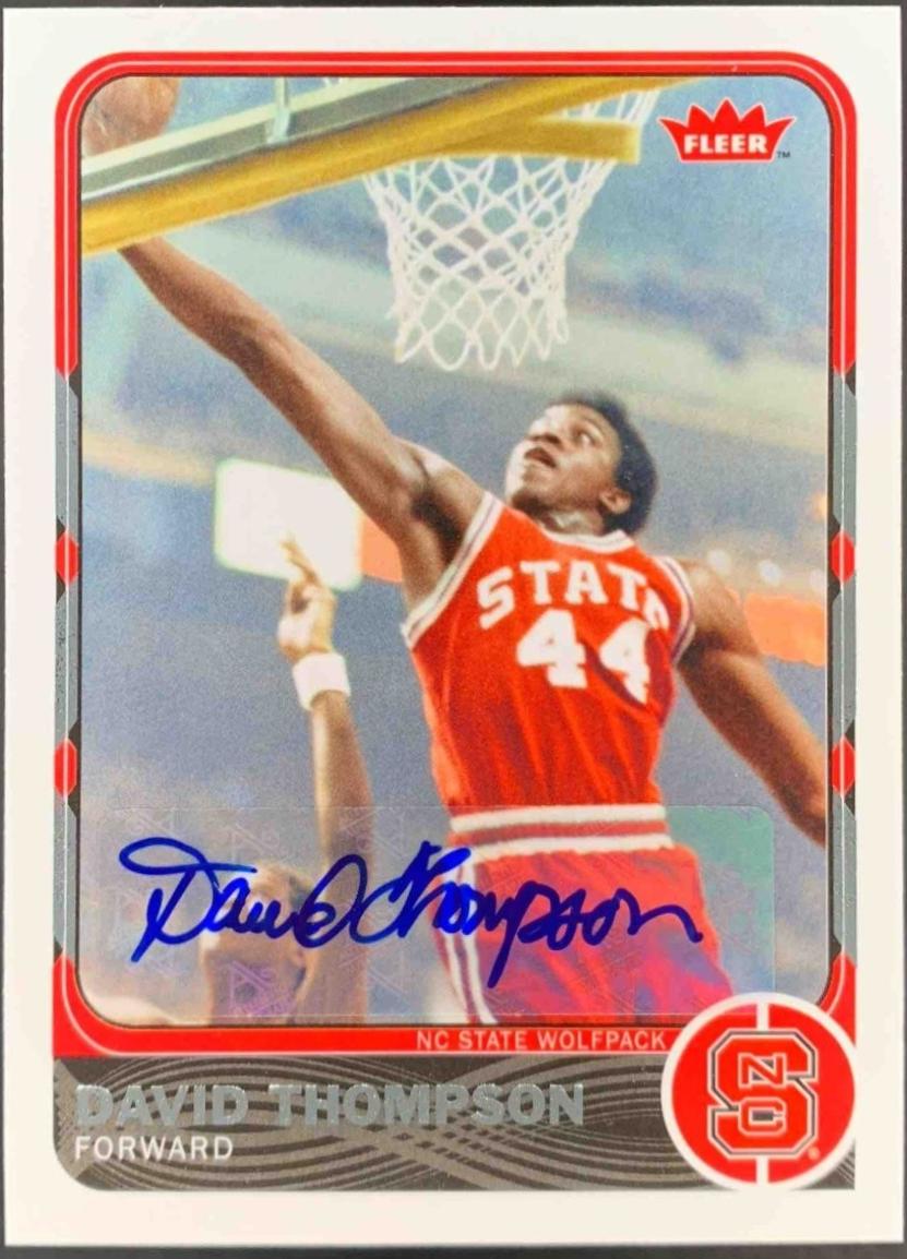 David Thompson [Autograph] #38