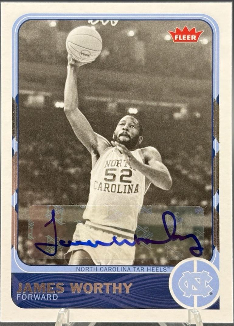 James Worthy [Autograph] #18