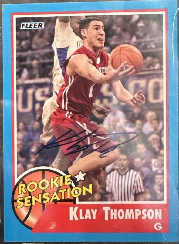 Klay Thompson [Autograph] #55