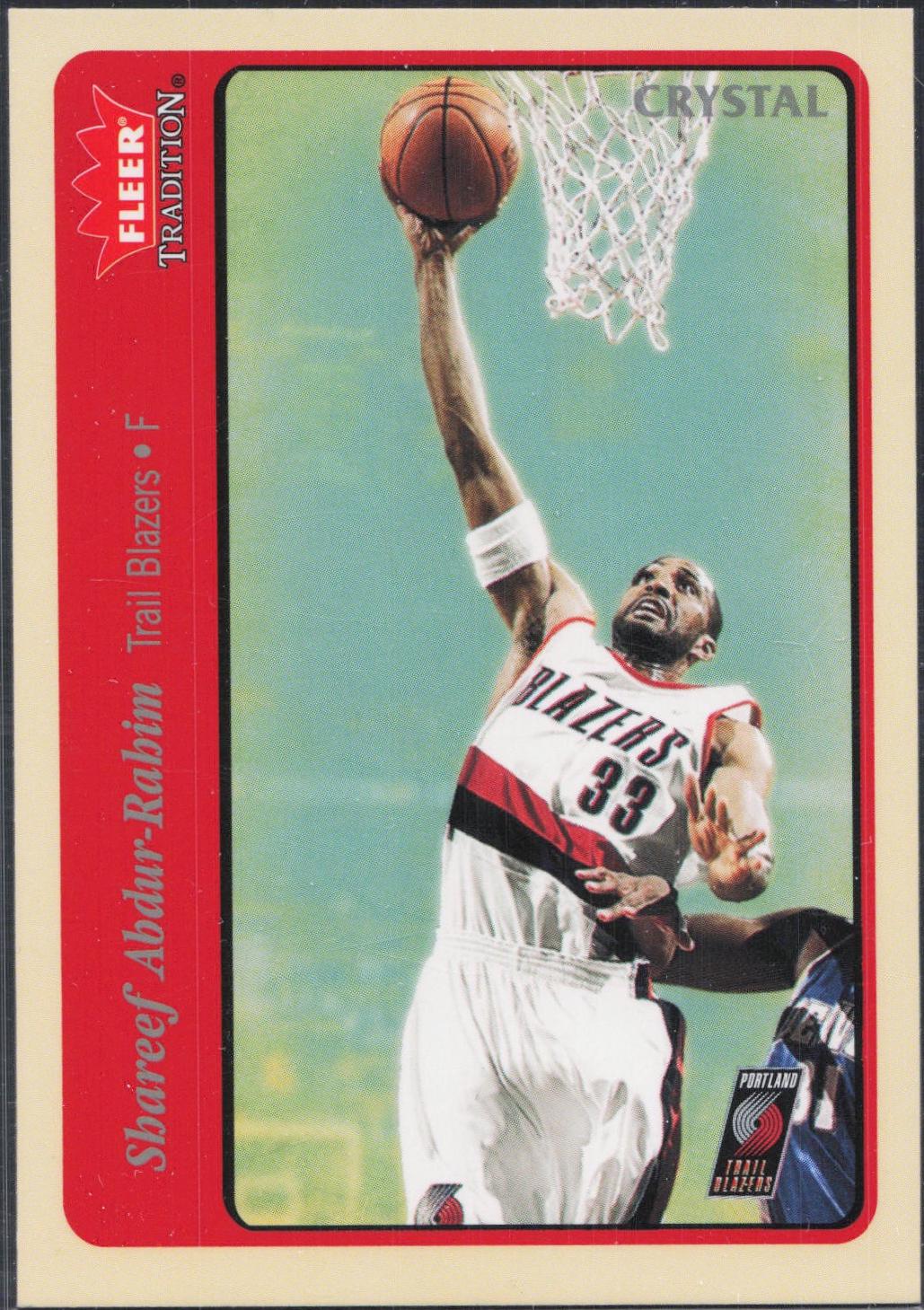 Shareef Abdur-Rahim [Crystal] #77