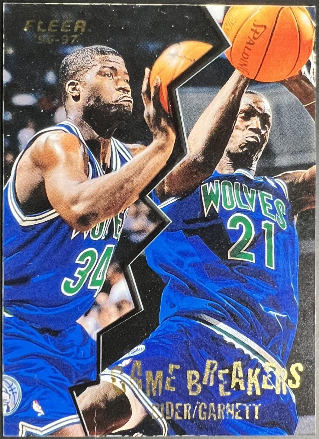 Kevin Garnett, Isaiah Rider #9