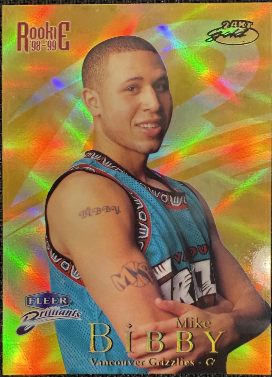 Mike Bibby [24-Karat Gold] #102TG