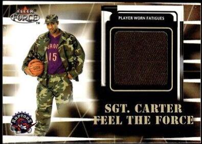 Vince Carter [Sgt. Carter Autographed]
