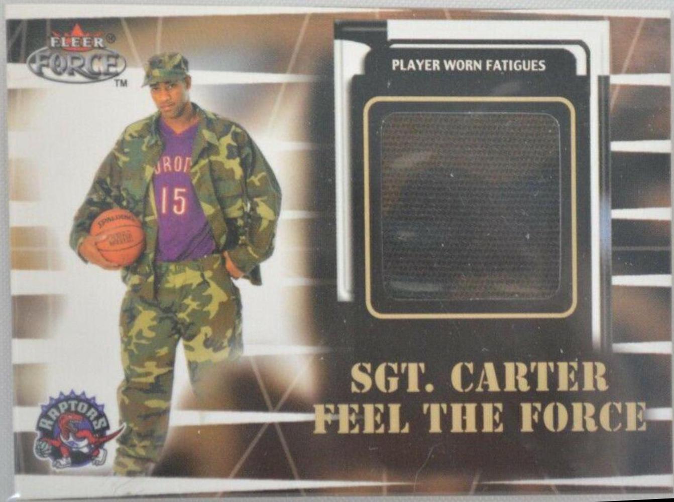 Vince Carter [Sgt. Carter Feel the Force]