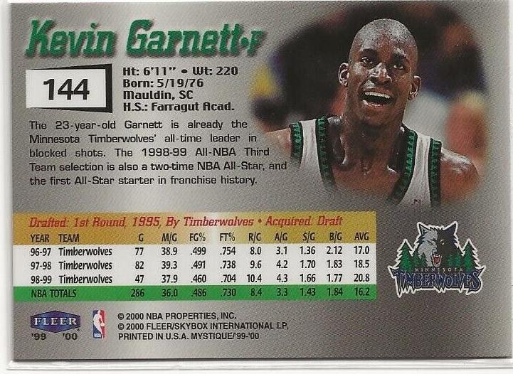Kevin Garnett #144
