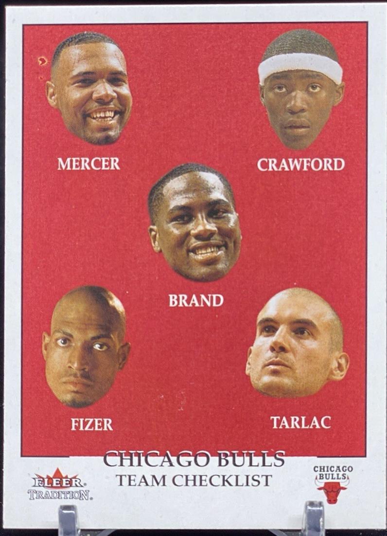 Chicago Bulls Checklist #295