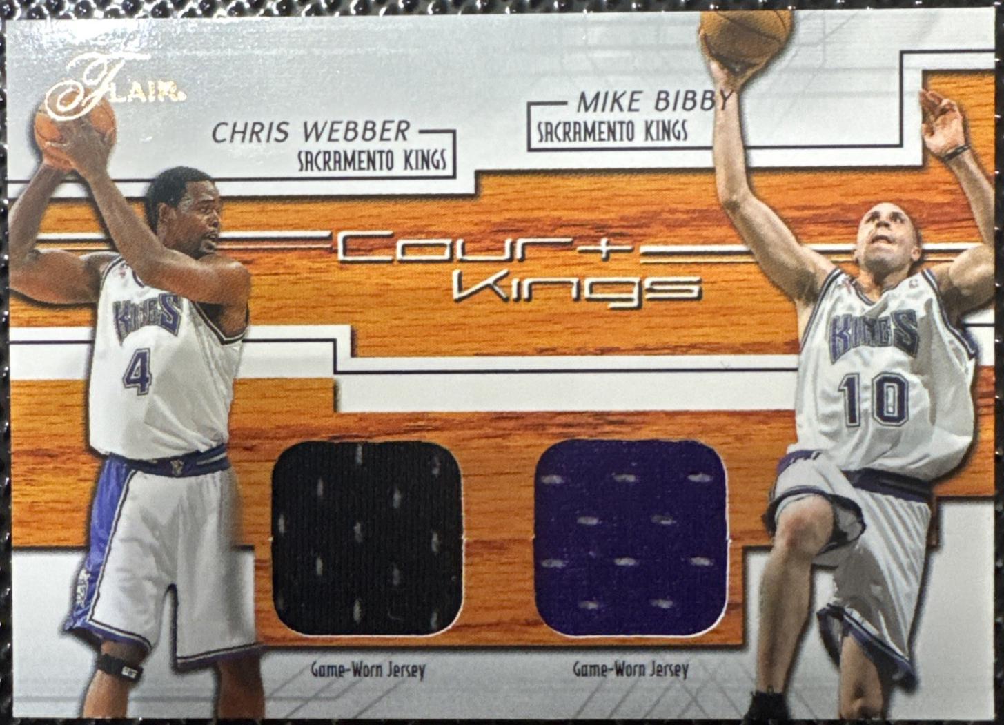 Mike Bibby / Chris Webber #CK-MB/CW