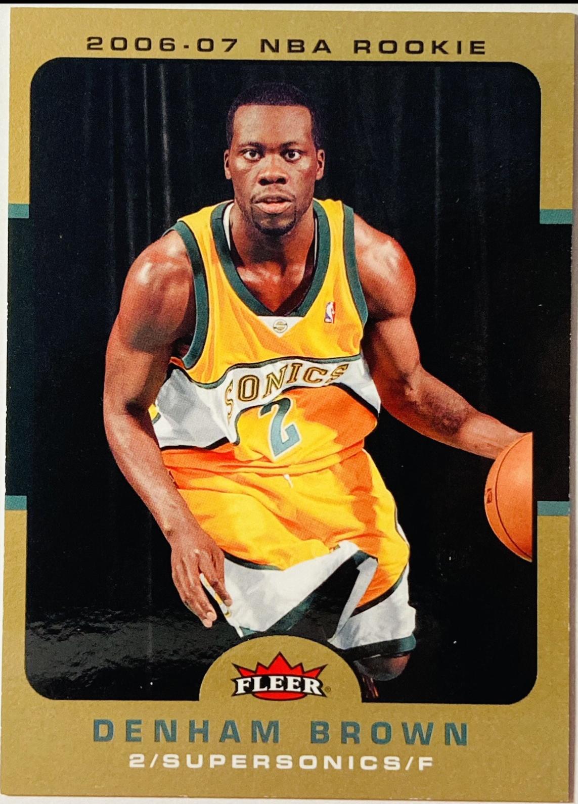 Denham Brown [Walmart Exclusive Rookie] #238