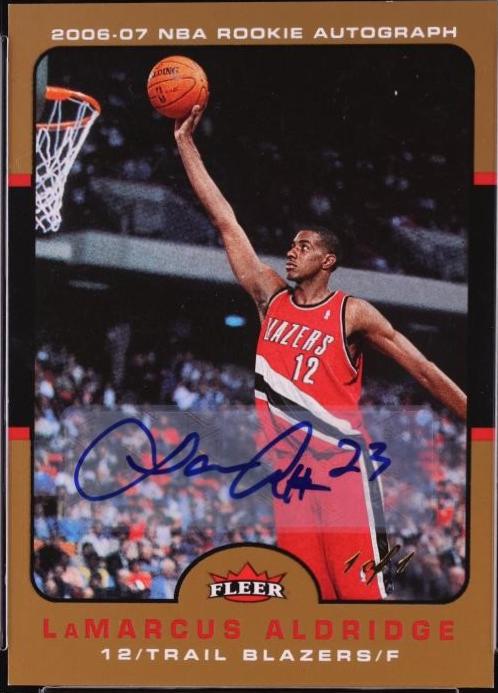 LaMarcus Aldridge  [Walmart Exclusive Rookie Autograph] #203