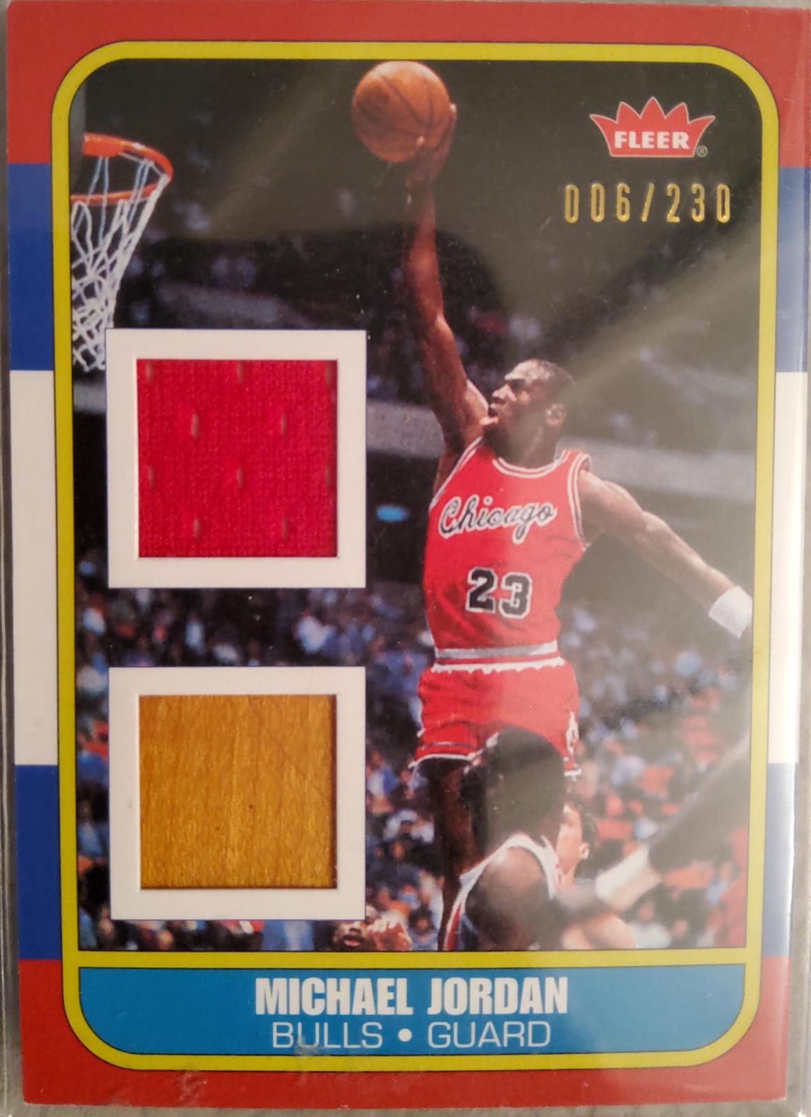 Michael Jordan: Dual Game Used