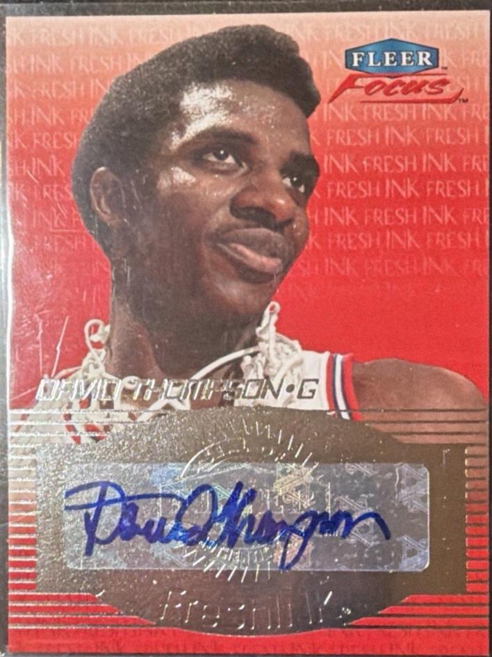 David Thompson [Autograph] #FFI-DT