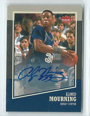 Alonzo Mourning Autograph #14