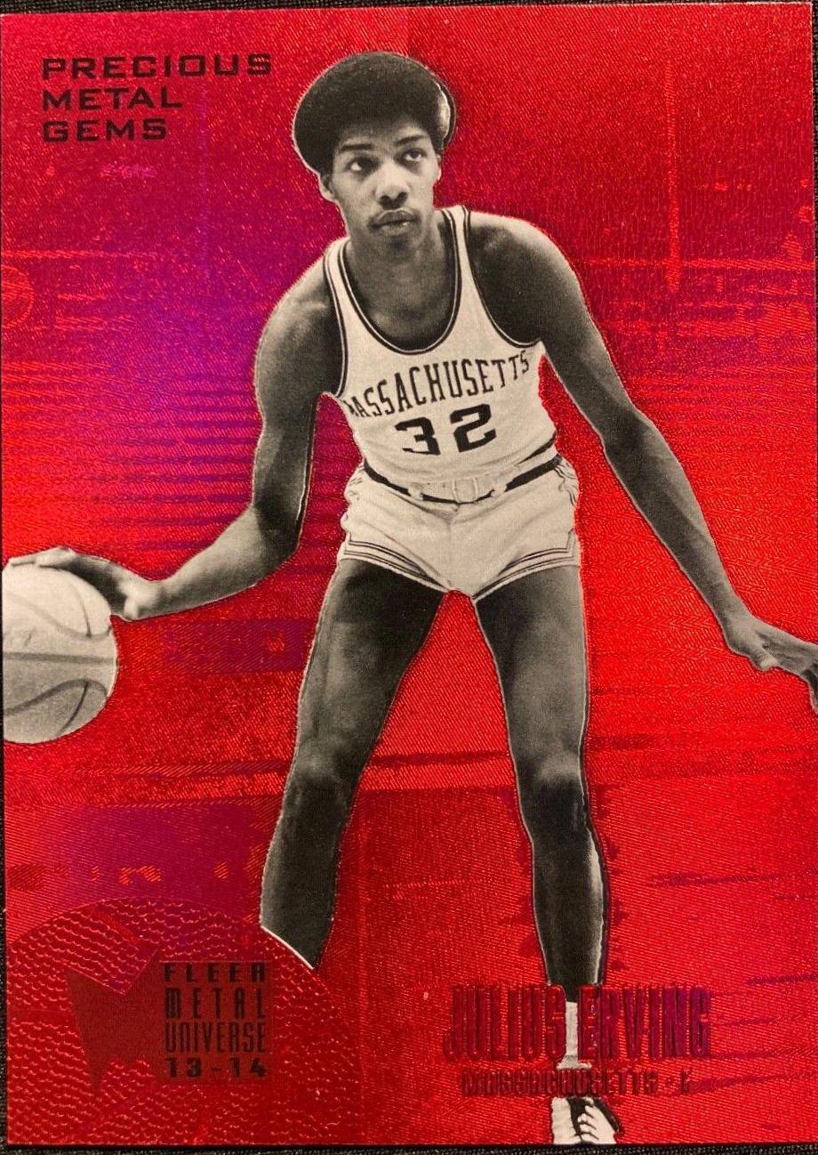 Julius Erving 95 Metal Universe #235