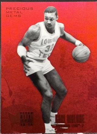Karl Malone Metal Universe Precious Metal Gems Red #233