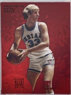 Larry Bird [Metal Universe Precious Metal Gems Red] #231