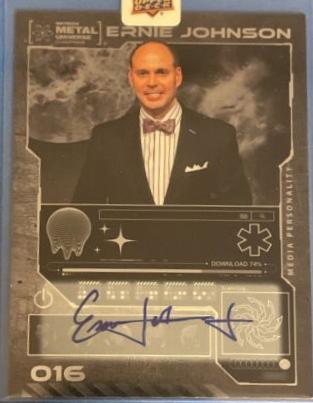 Ernie Johnson [Autograph Silver] #16