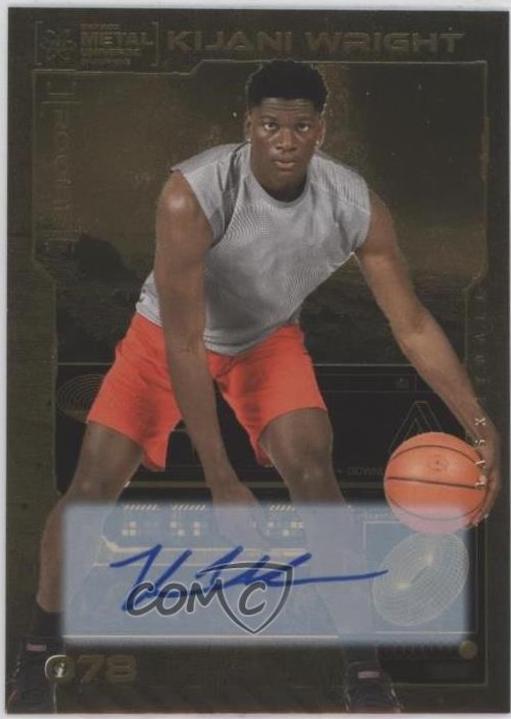 Kijani Wright [Autograph Gold] #78