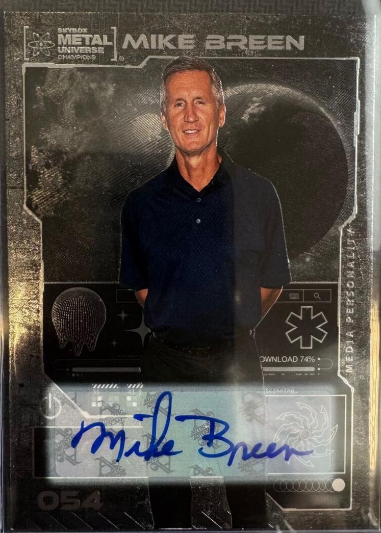 Mike Breen [Autograph Silver] #54