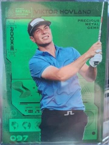 Viktor Hovland [Green Precious Metal Gems] #097