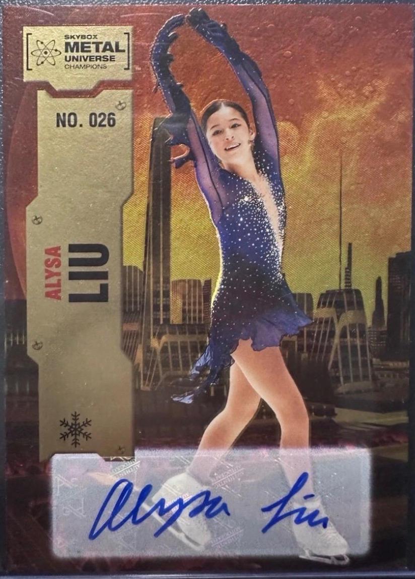 Alysa Liu [Autograph Gold]