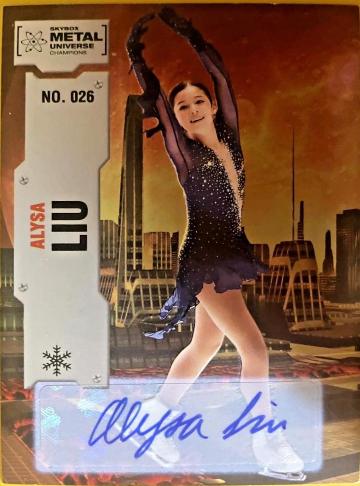 Alysa Liu [Autograph] #26