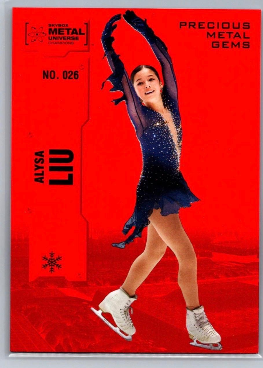 Alysa Liu [Orange Precious Metal Gems] #26