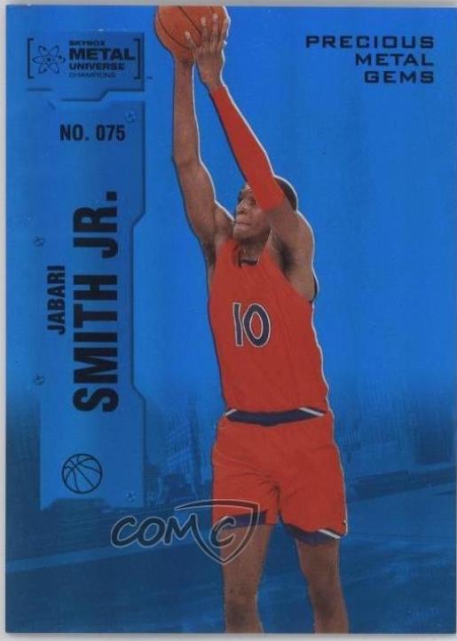 Jabari Smith [Blue Precious Metal Gems] #75