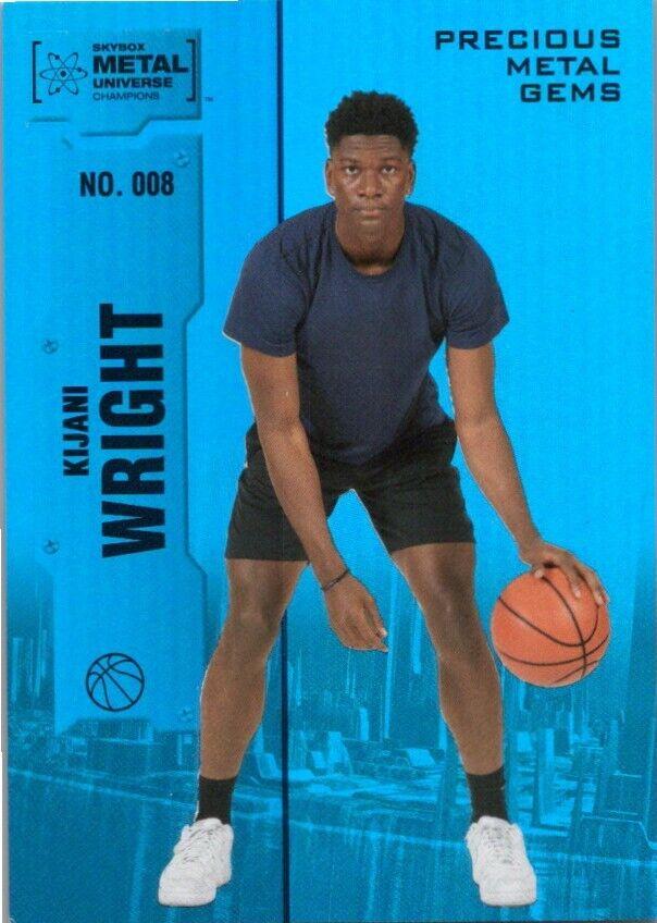 Kijani Wright [Blue Precious Metal Gems] #8