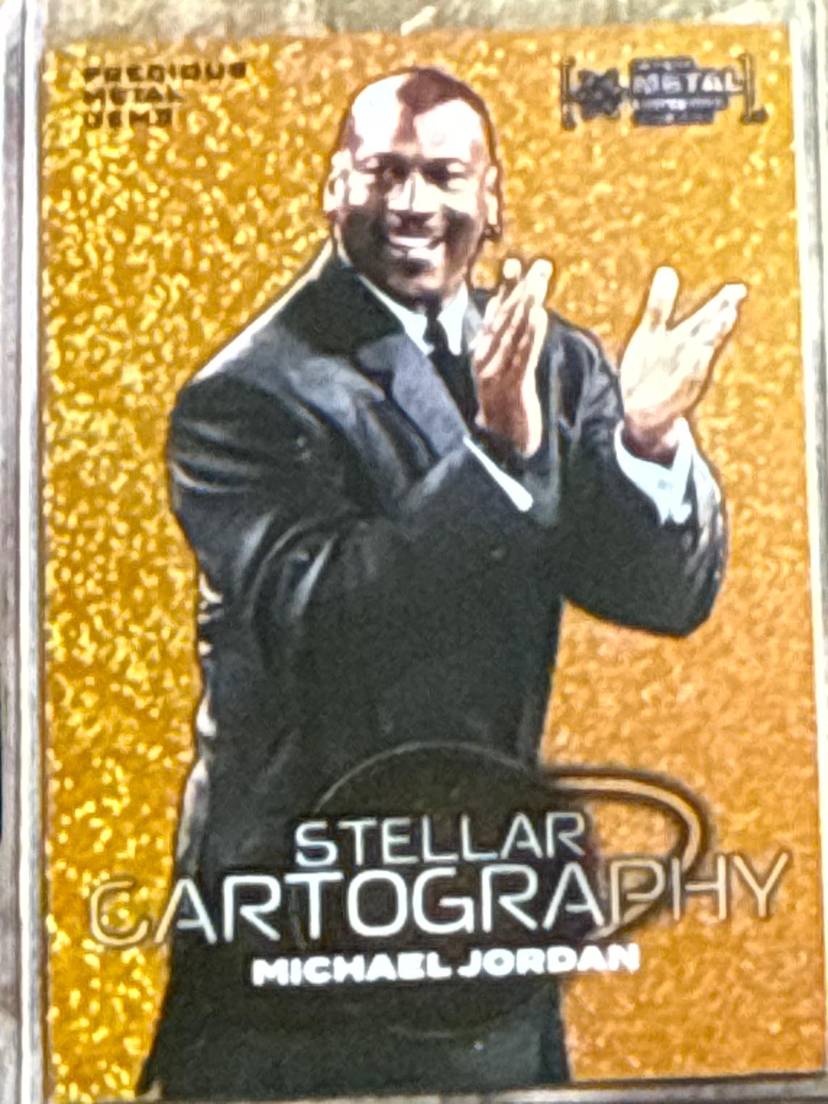 Michael Jordan [Orange FX Stellar Cartography] #101