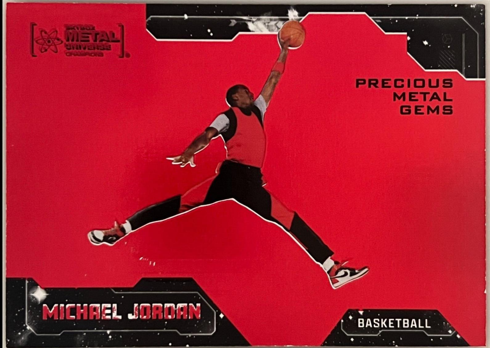 Michael Jordan [Red Precious Metal Gems Jumpman SP] #1