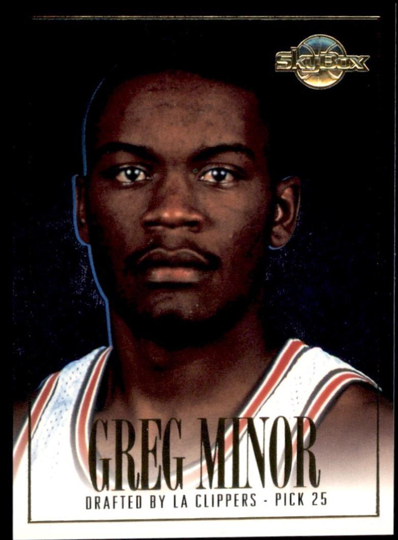 Greg Minor #DP25